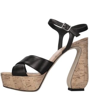 SI ROSSI Sandals - Black
