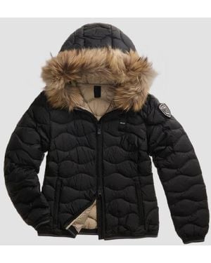 Blauer Veste Aldie Femme Noire