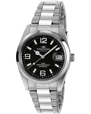 Mondia Horloge Mi-808-Ss-13Bk-Oy 38 Mm - Metallic