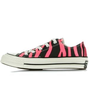 Converse Chuck 70 Herren-Halbschuh Schwarz/Racer/Egret - Rot