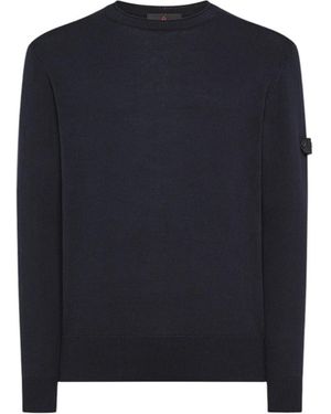 Peuterey Mannen Trui Caliper 01 215 Blu - Blauw