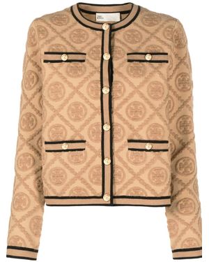 Tory Burch Braun Trikots - Natur