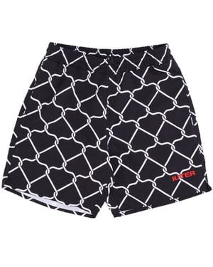 Iuter Bermudas De Hombre Net Boardshort Negro - Azul