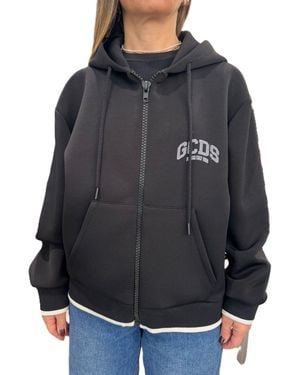 Gcds Trouba Full Zip Hoodie - Black