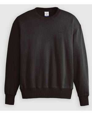 Levi's Sweatshirt A9244 0000 Authentic Crew 0000 Agate - Black