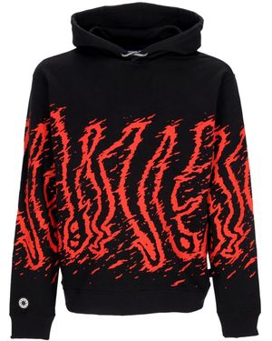 Octopus Lightweight Hooded Sweatshirt Fast Hoodie - Red