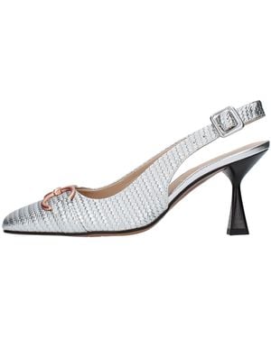 Giulia Neri Zilveren Hakschoenen - Meerkleurig