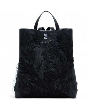 Desigual Backpack Romeo Flora - Black