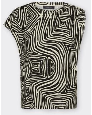 Elena Miro Asymmetric Top - Multicolor