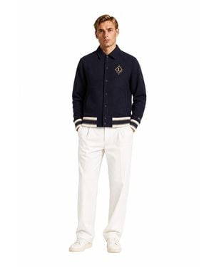Lacoste Camisas Noche Azul - Negro