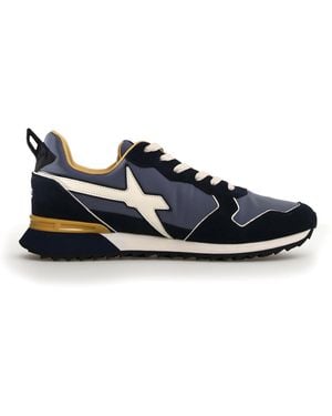 W6yz Blaue Turnschuhe - Schwarz