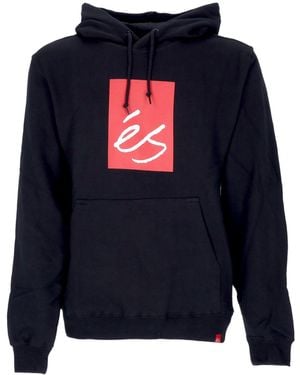 'es Sudadera Con Capucha Main Block Fleece Negra Para Hombre - Azul