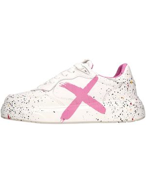 John Richmond Sneakers Blancs - Rose