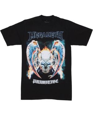 Primitive Skateboarding United Hw Tee X Megadeth Camiseta Negra Para Hombre - Negro