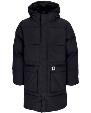 Carhartt Erie Coat Chaqueta Larga De Plumas Negra Para Mujer - Azul