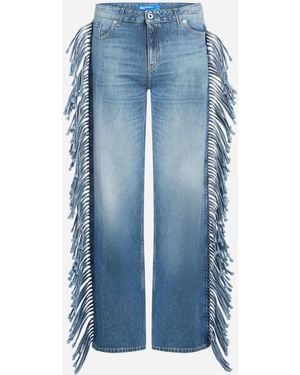 Karl Lagerfeld Jeans Klj Mr Relaxed Fringe - Blau