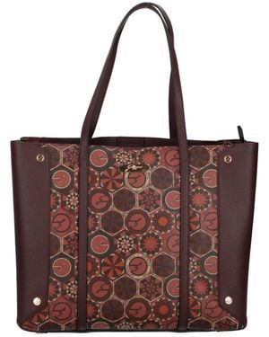 Gattinoni Bag Teodosia M. Shopping Pvc - Brown