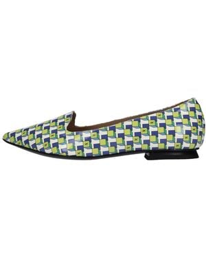 Fabi Flat Shoes - Green