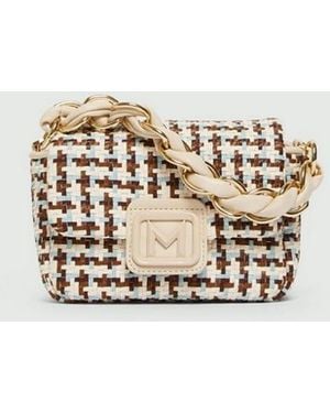 Marella Bolsa Con Correa - Metálico