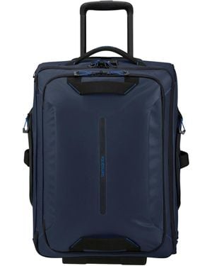 Samsonite Trolley Bag With Wheels - Blue