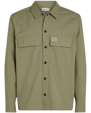 Calvin Klein Shirt J30J327584 Verdone - Groen