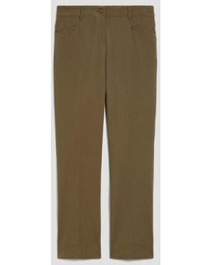 Pennyblack Pants Mini-Flare Fit Kaki - Green