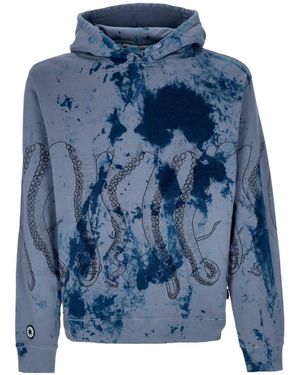 Octopus Herren Freak Hoodie X Horror Pack Blau
