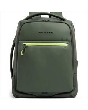 Piquadro Mochila Viajes C2Ow Water-Resistant With Laptop 15.6' Y Ipad - Verde