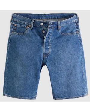 Levi's Pantalones Cortos En Jeans Oscuros Denim Hombre - Azul