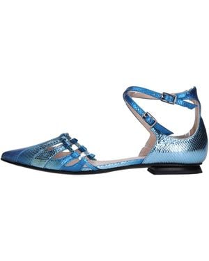 Fabi Flat Shoes - Blue