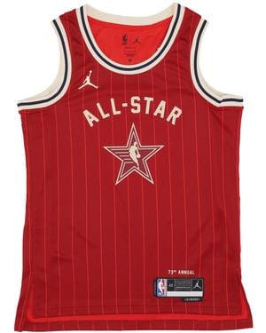 JORDAN NBA Debardeur De Basket-Ball Pour Hommes Nba All Star Game 2024 Dri-Fit Swingman Jersey No 0 Jayson Tatum Team East - Rouge