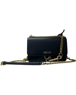 Just Cavalli Bolsa De Hombros De Mujeres Con Gancho - Negro