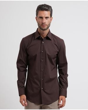 BOSS Shirts - Brown