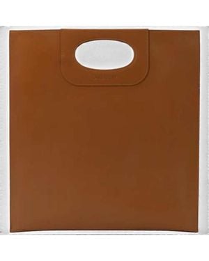 Gherardini Leather Edition Square Bag - Brown