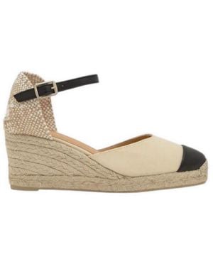 Castañer Zapatos Bajos Blanco - Metálico