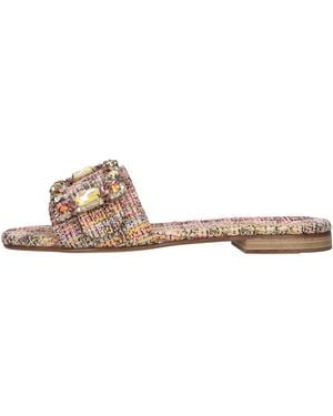 Emanuela Caruso Flat Shoes - Natural