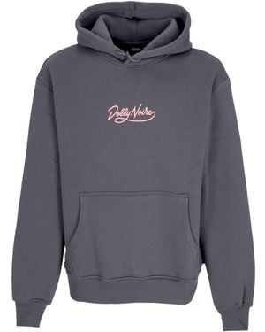 DOLLY NOIRE Hoodie Logo Hoodie Gris - Bleu