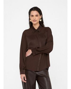 Liu Jo Overhemden Voor Mf5106 T2578 909 - Bruin