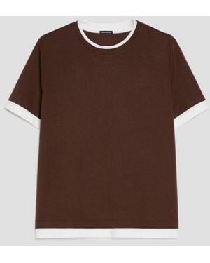 Pennyblack T-Shirt Boxy Fit Chocolate - Brown