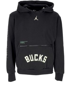 JORDAN NBA Sudadera Con Capucha Para Hombre Nba Courtside Statement Edition Fleece Hoodie Milbuc - Negro