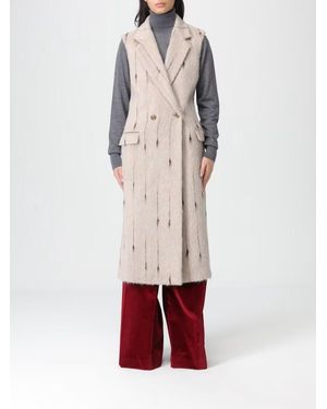 Drumohr Coat Masculino - Blanco