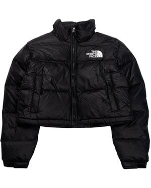 The North Face Chaqueta Corta Negra W Nuptse, Mujer, Talla - Negro