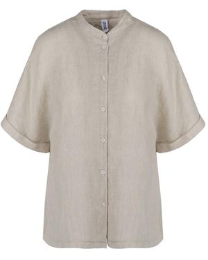 Bomboogie Shirts Ivory - Gray
