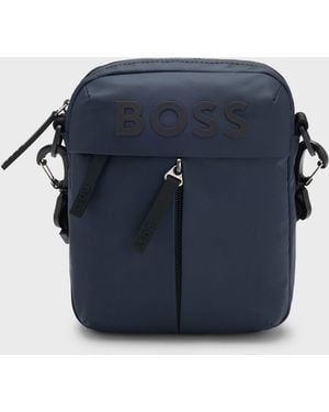 BOSS Bolsa Tormentosa_Ns_Zip - Azul
