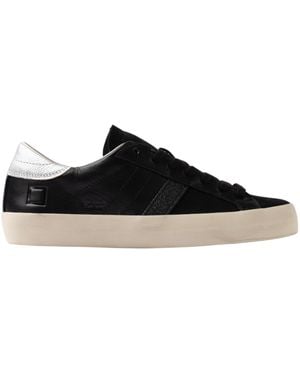 Date W431-Hl-Ca-Bk Cuir Noir Pour Femmes