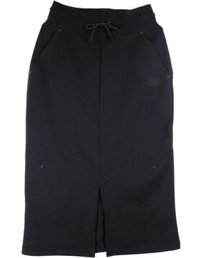 Nike Falda Larga Mujer Sportswear Falda Tecnica - Negro