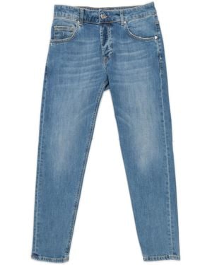 Michael Coal 5 Pockets Clear Washing Capri Mcdav1000W647C W647 - Blue