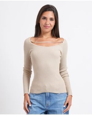 Guess Sweaters - White