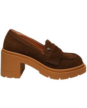 Pollini Sa10196G9Fcam313 Femme Suede - Marron