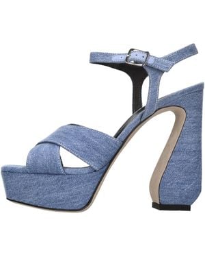 SI ROSSI Sandals - Blue